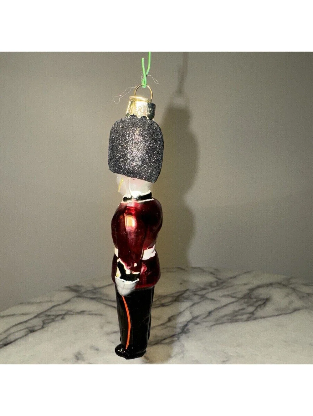 Bloomingdale's Glass Blown Queens Guard Ornament 5